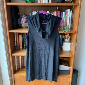 Express cowl neck cotton dress